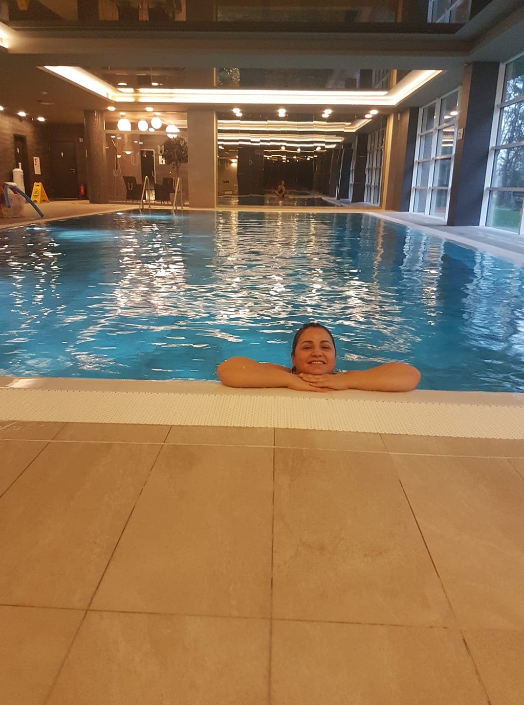 Avkoppling vid spa-pool i Litauen
