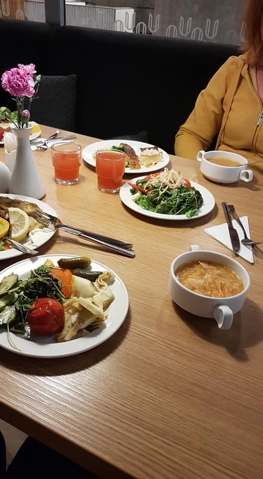 Middag på spa-hotellet