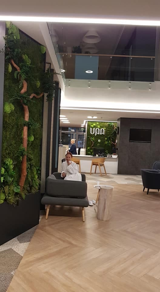 Avkoppling i spalounge