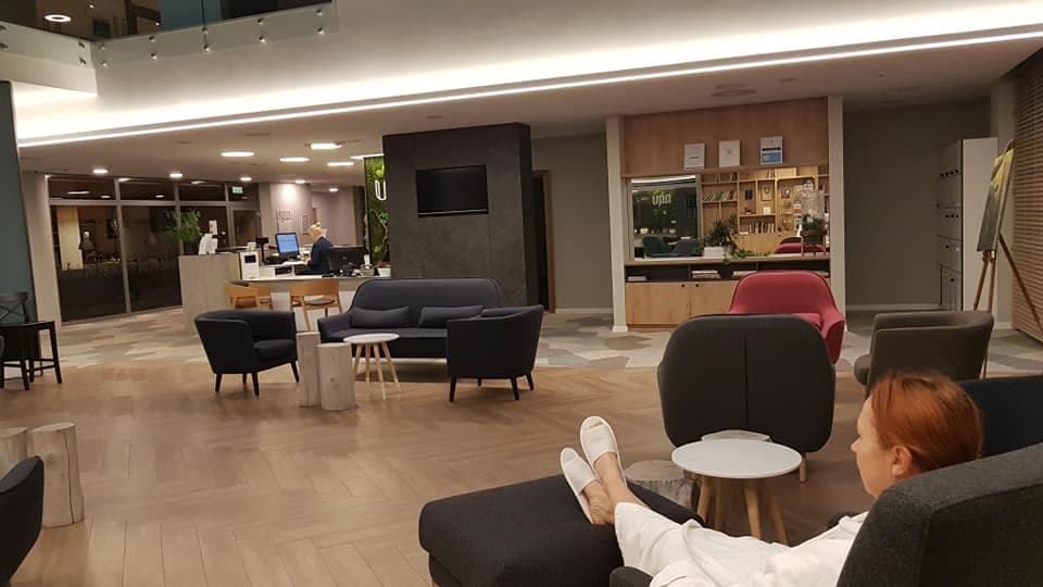 Avkoppling i spaloungen